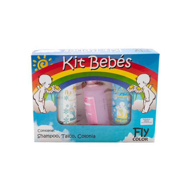 KIT BEBES FLY COLOR X3 UN
