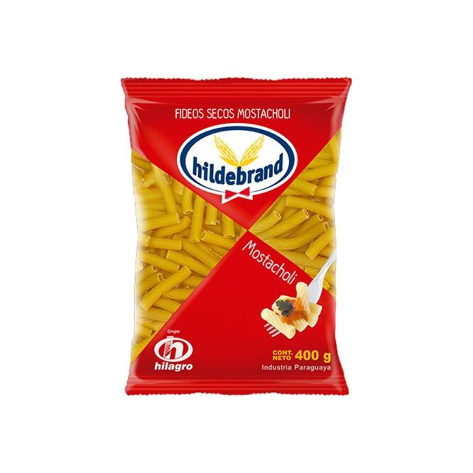 Fideo mostaccioli paquete Hildebrand 400 gramos