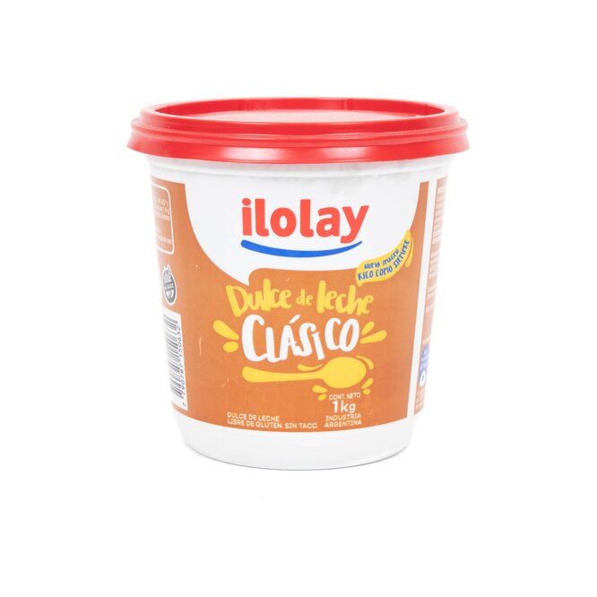 Dulce de leche en pote Ilolay 1 kilo