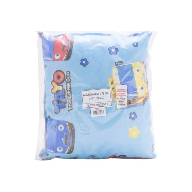 Almohada decorativa para bebé trituradita 24x30 cm Confecciones Cuatro Estaciones 1 unidad