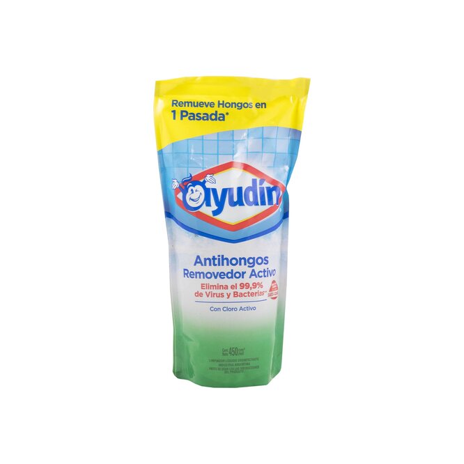 Limpiador antihongos con cloro en doy pack pack Ayudin 450 ml