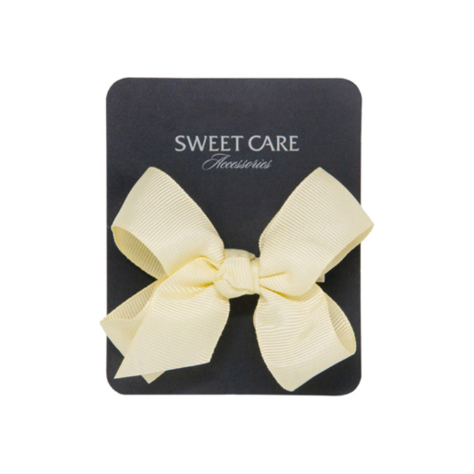 Moño chico color beige Sweet Care