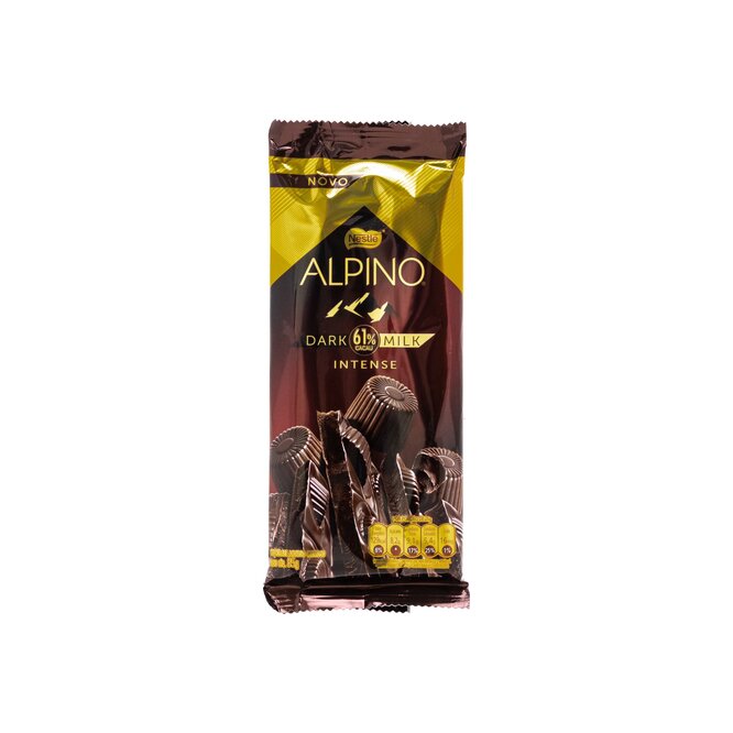CHOCOLATE DARK MILK CACAO 85GR ALPINO
