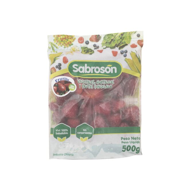 Frutilla congelada Sabroson 500 gramos