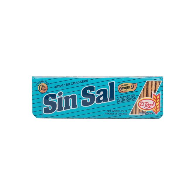 Galletas al agua sin sal El Trigal 130 gramos