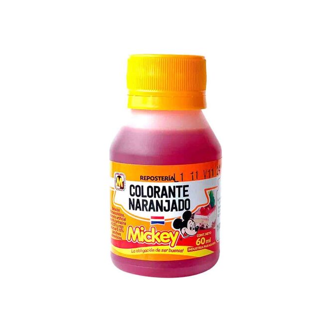 Colorante naranja Mickey 60 ml