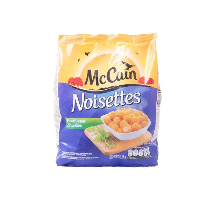 PAPAS NOISETTES FINAS HIERBAS 1 KG MC CA
