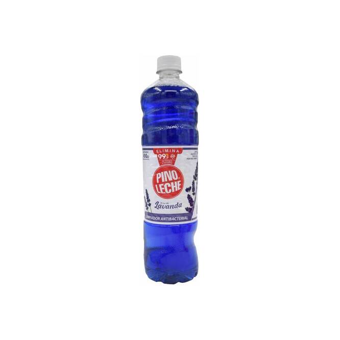 Limpiador bactericida con aroma lavanda en botella descartable Pinoleche 950 ml