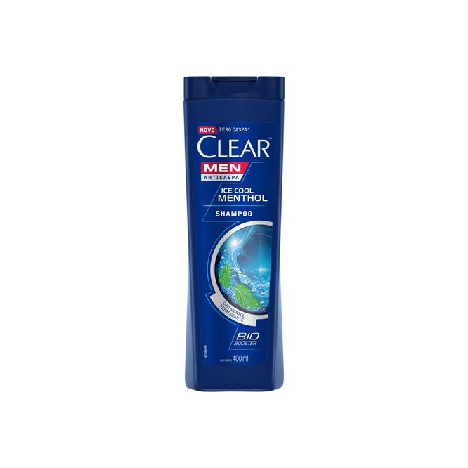 Shampoo anticaspa ice cool menthol Clear Men 400 ml