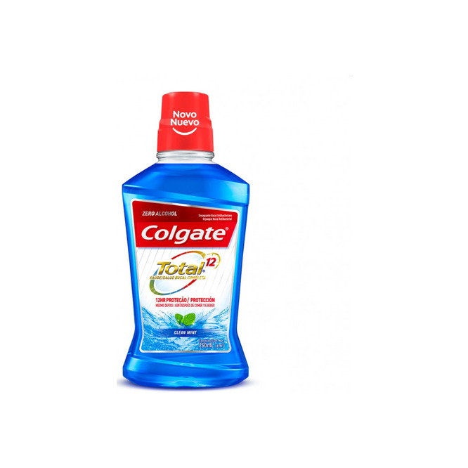 Enjuague bucal total 12 Clean mint Colgate 250 ml