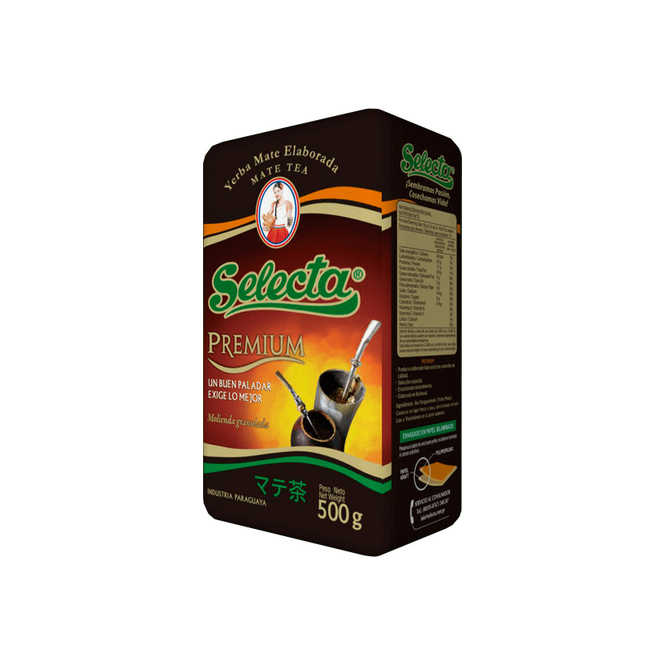 Yerba mate premium Selecta 500 gramos