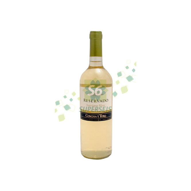 Vino blanco Sauvignon reservado En botella Concha y Toro 750 ML