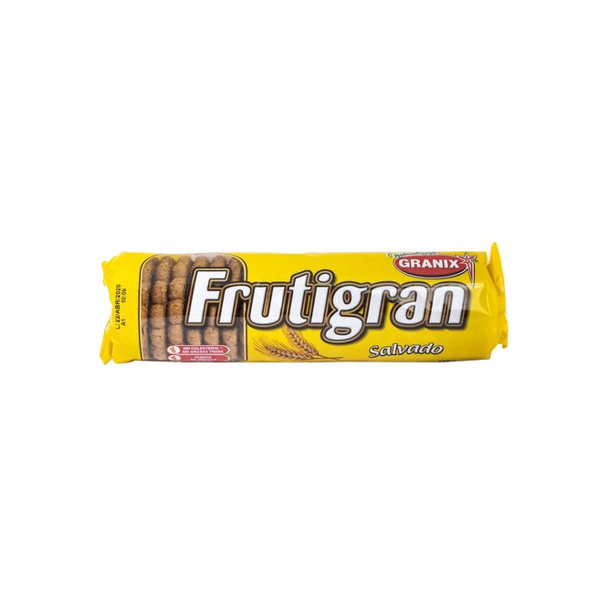 Galletita salvado dulce frutigran Granix 250 gramos