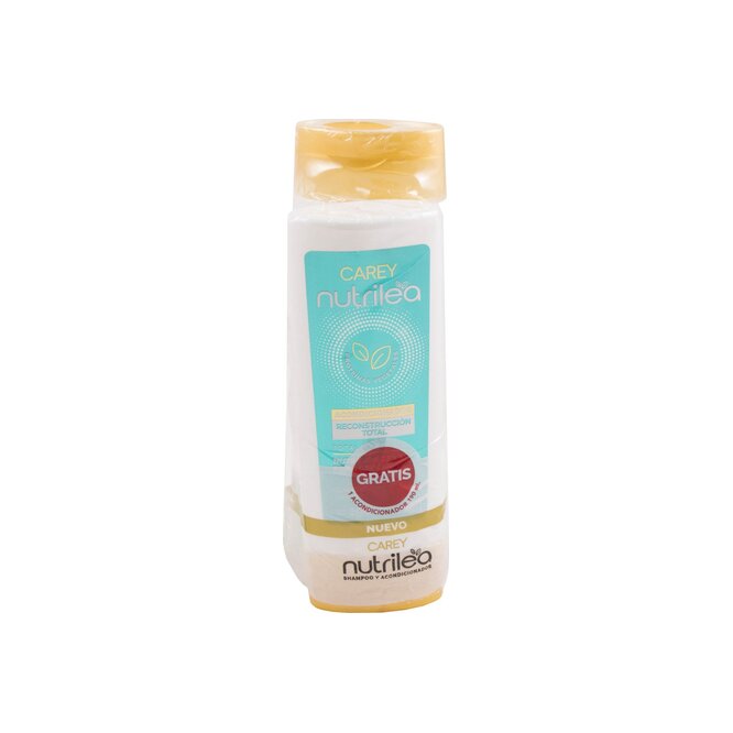 Pack de shampoo y acondicionador reconstrucción total paquete Nutrilea