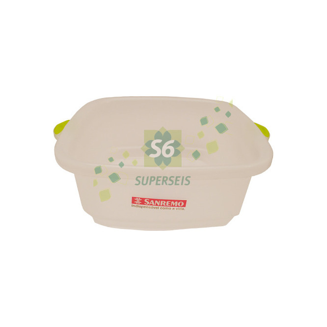 Palangana Cuadrada San Remo 10 Litros