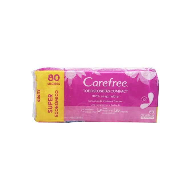 PROTECTOR CAREFREE T/DIAS COMPACT 80UN