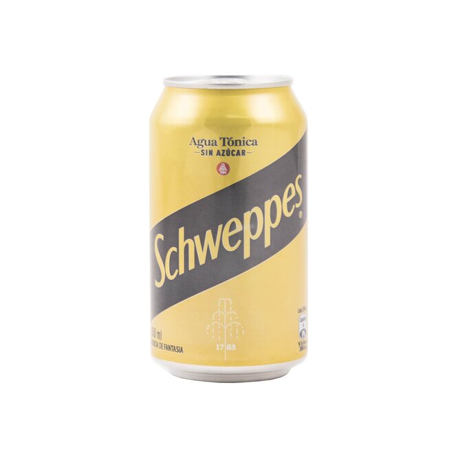 AGUA TONICA LIGHT GINGER SCHWEPPES 350ML
