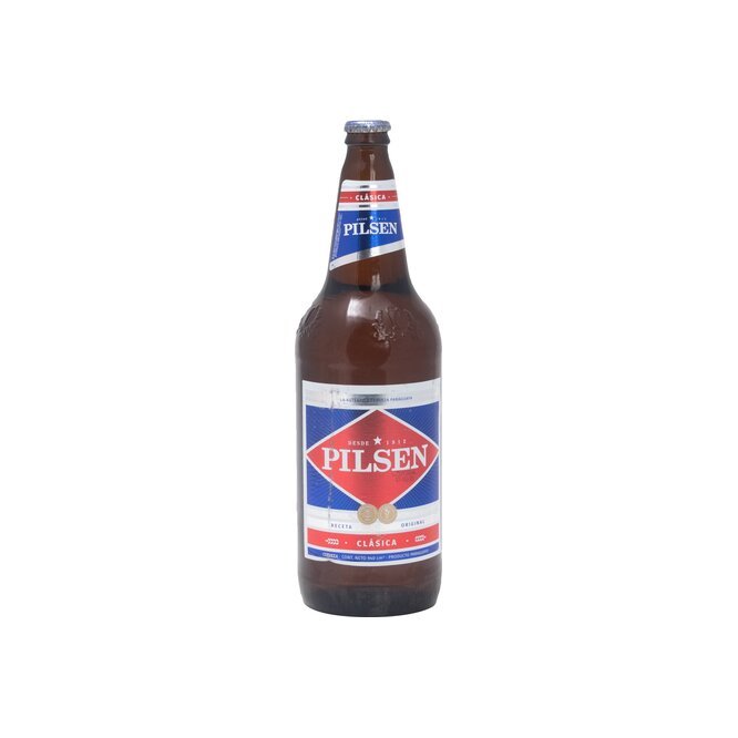 Cerveza tradicional retornable en BOTELLA Pilsen 940 ml