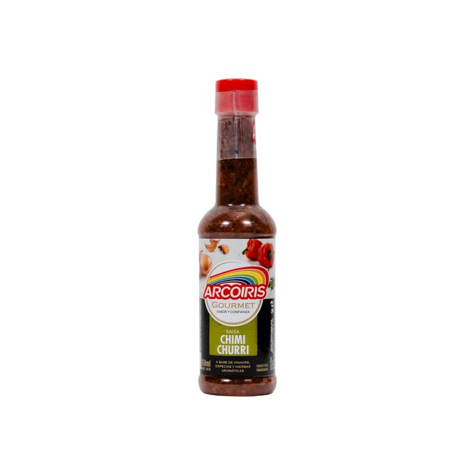 Salsa chimichurri frasco Arcoíris 150 ml