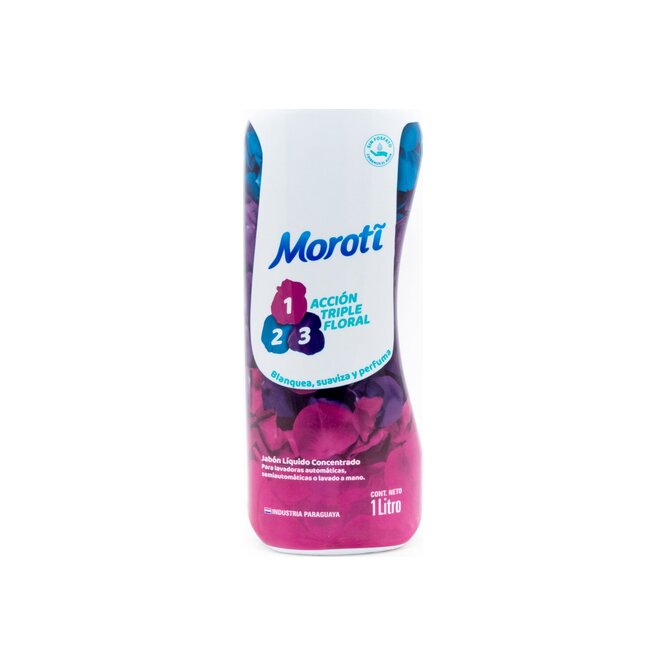JABON LIQ MOROTI TRIP/ACCION FLORAL 1LT