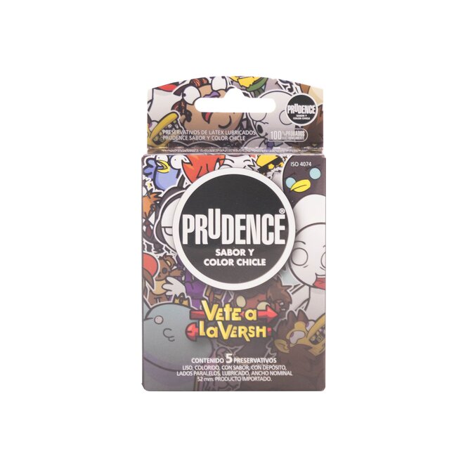 Preservativos chicle Prudence 5 unidades