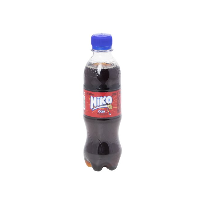 Gaseosa sabor cola botella Niko 330 ml