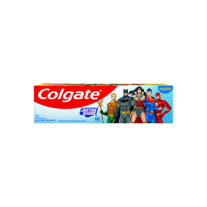 CREMA DENTAL COLGATE LIGA D/JUSTICIA 90G