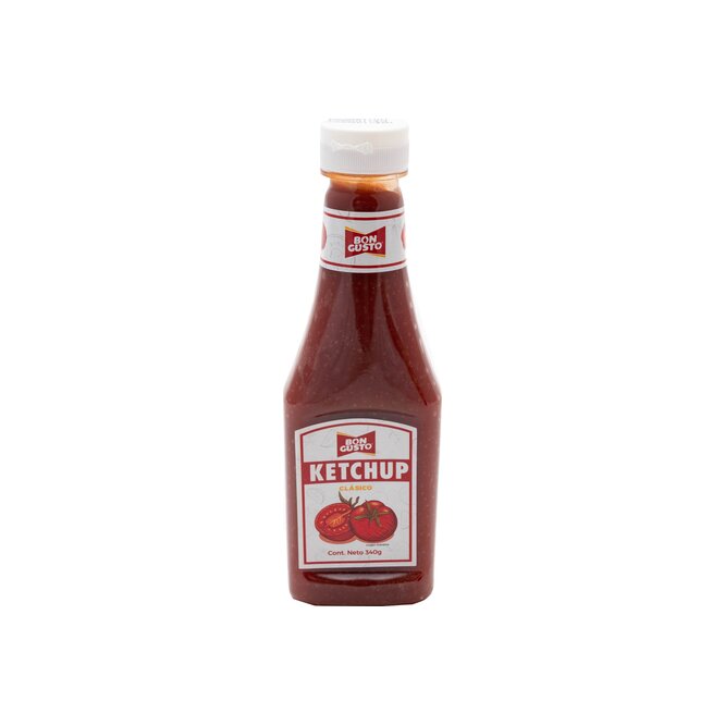 KETCHUP CLASICO 340GR BON GUSTO