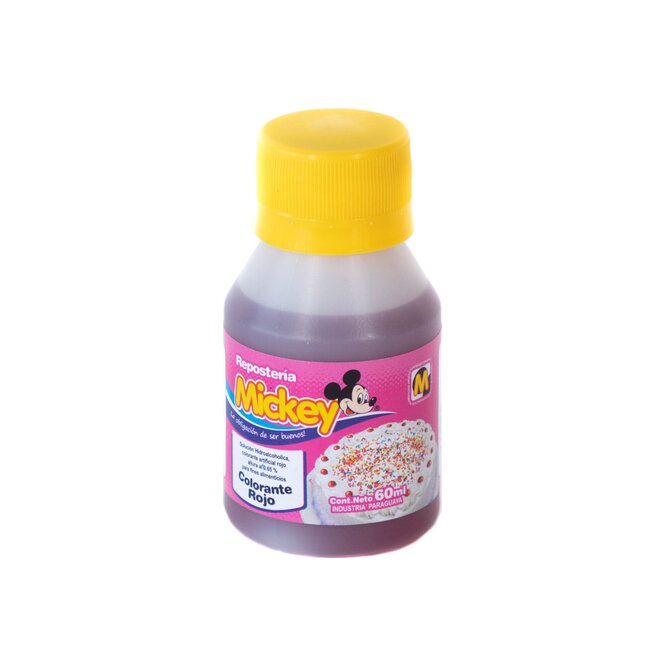 Colorante rojo Mickey 60 ml