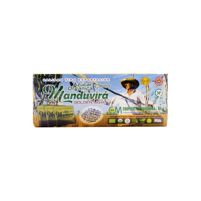 AZUCAR ORGAN GOLDEN LIGHT MANDUVIRA 150G