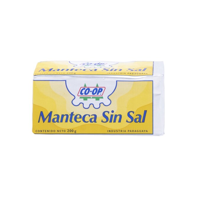 MANTECA COOP EN PAN 200 GR
