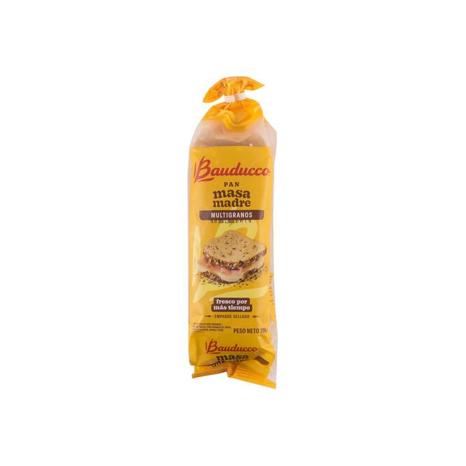 Pan de Miga Multigranos Bauducco 390 gramos
