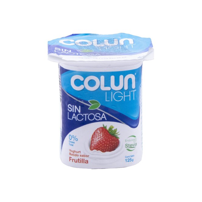 YOGHURT LIGHT SIN LACTOSA VASO FRUTILLA