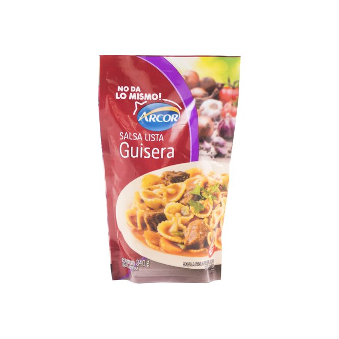Salsa de tomate filetto guisera en frasco Arcor 340 gramos