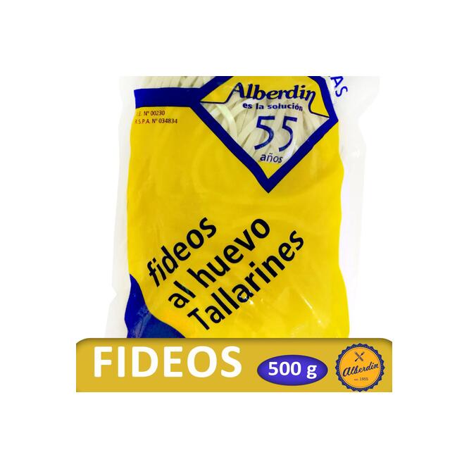Fideos frescos tallarín Albardín 500 gramos