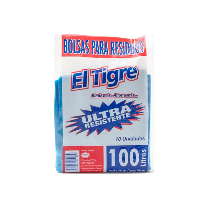 BOLSA DE RESIDUO ULTRARESISTENTE EL TIGR
