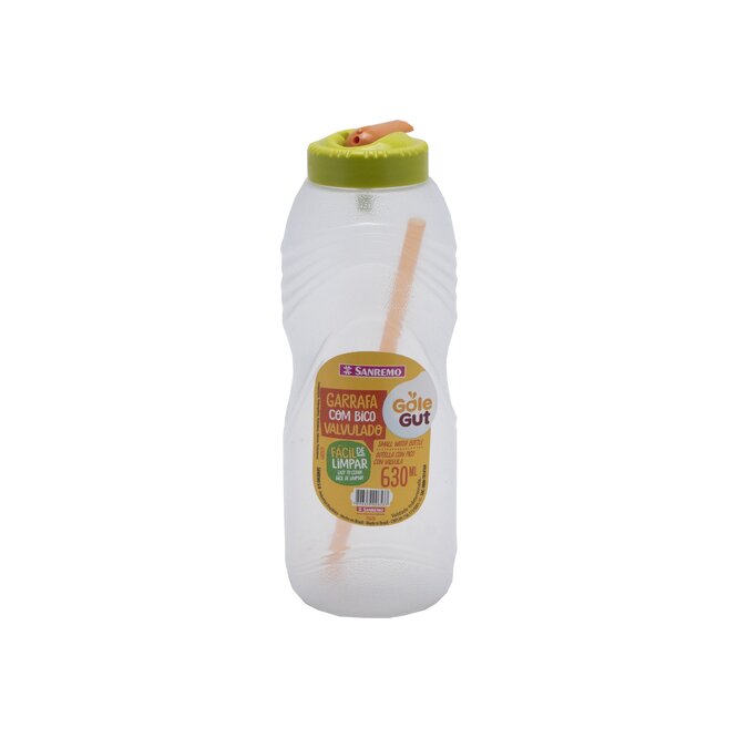 Botella Redonda de Plástico con Pico San Remo 500ml