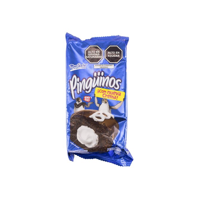 Bizcochuelo crema sabor vainilla Marinela 80 gramos