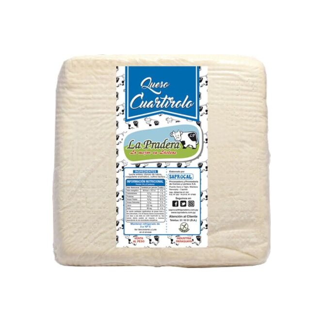 Queso cuartirolo La pradera