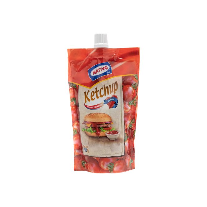 Ketchup doypack Nativo 200 gramos