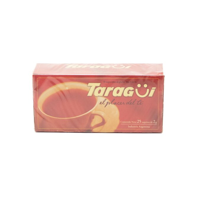 TE NEGRO 25 UNIDADES 50 GR TARAGUI