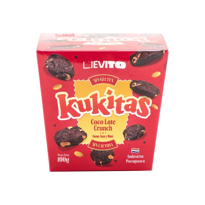 Galletas sabor chocolate sin gluten Kukitas 100 gramos