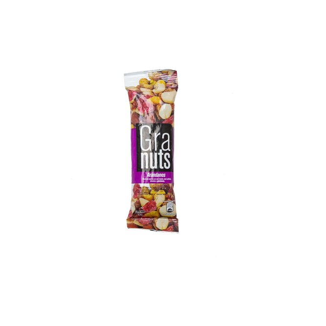 Snack de arándanos en bolsa Granuts 50 gramos