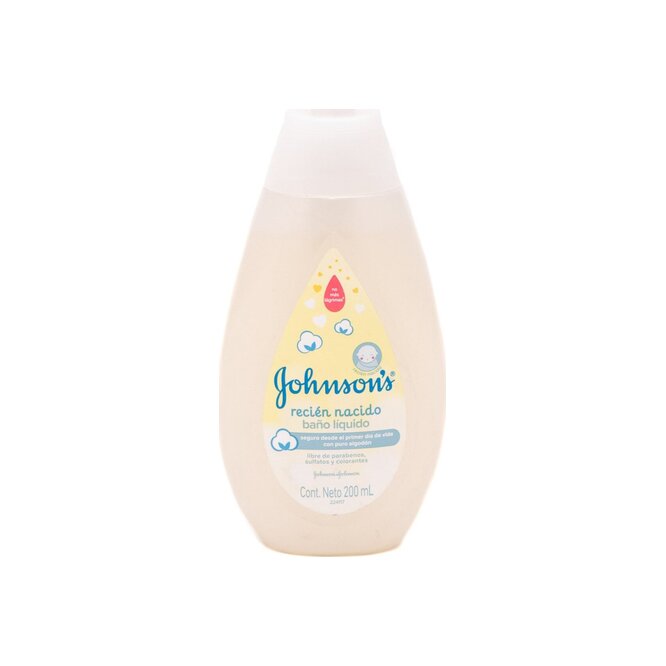 JABON JOHNSON'S BABY LIQ P/BAÑO 200 ML