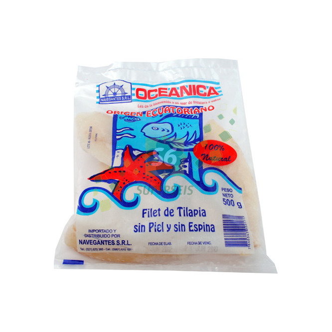 FILET DE TILAPIA DE MAR OCEANICA PAQ