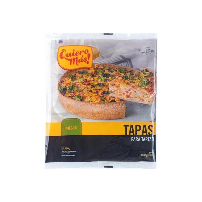 Tapa para pascualina integral Quiero mas 450 gramos