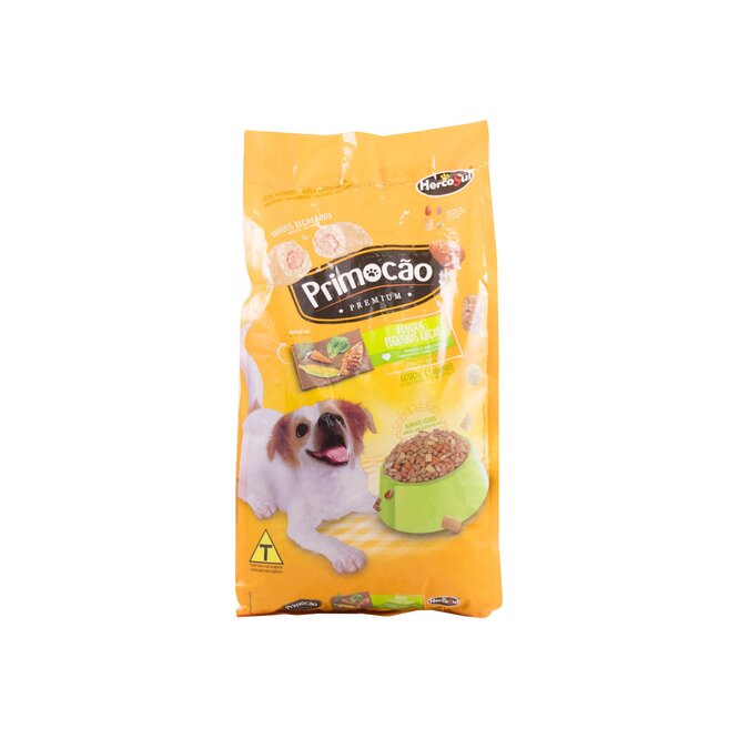 Alimento para perro pollo y vegetales Primocao 3 kilos