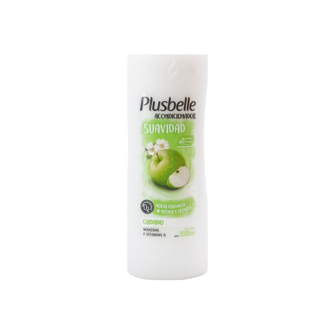 Acondicionador cuidado manzana y vitamina Plusbelle 1 litro