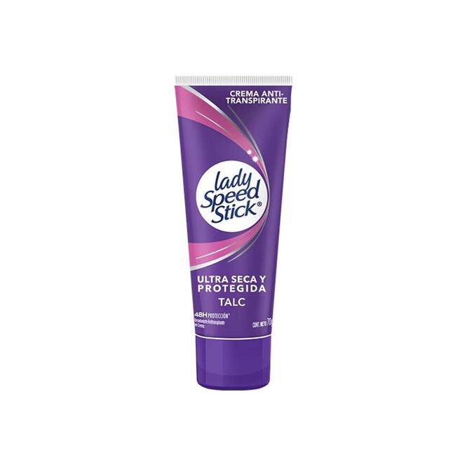 Antitranspirante talco en crema Lady Speed Stick 70 gramos
