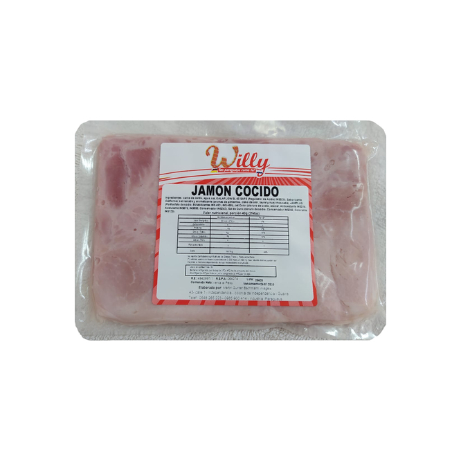 JAMON COCIDO WILLY E/V XKG